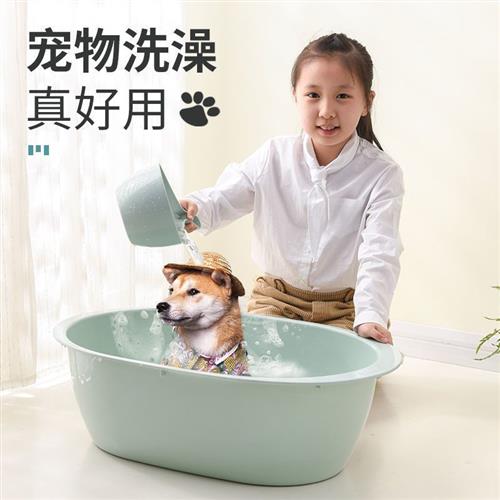 狗狗洗澡盆宠物猫咪金毛浴盆中大小型犬游泳池浴缸洗代发