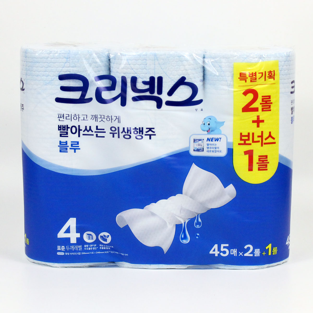 韩国进口厨房专用无纺布纸巾可反复清洗吸油纸吸水纸擦餐具卷纸