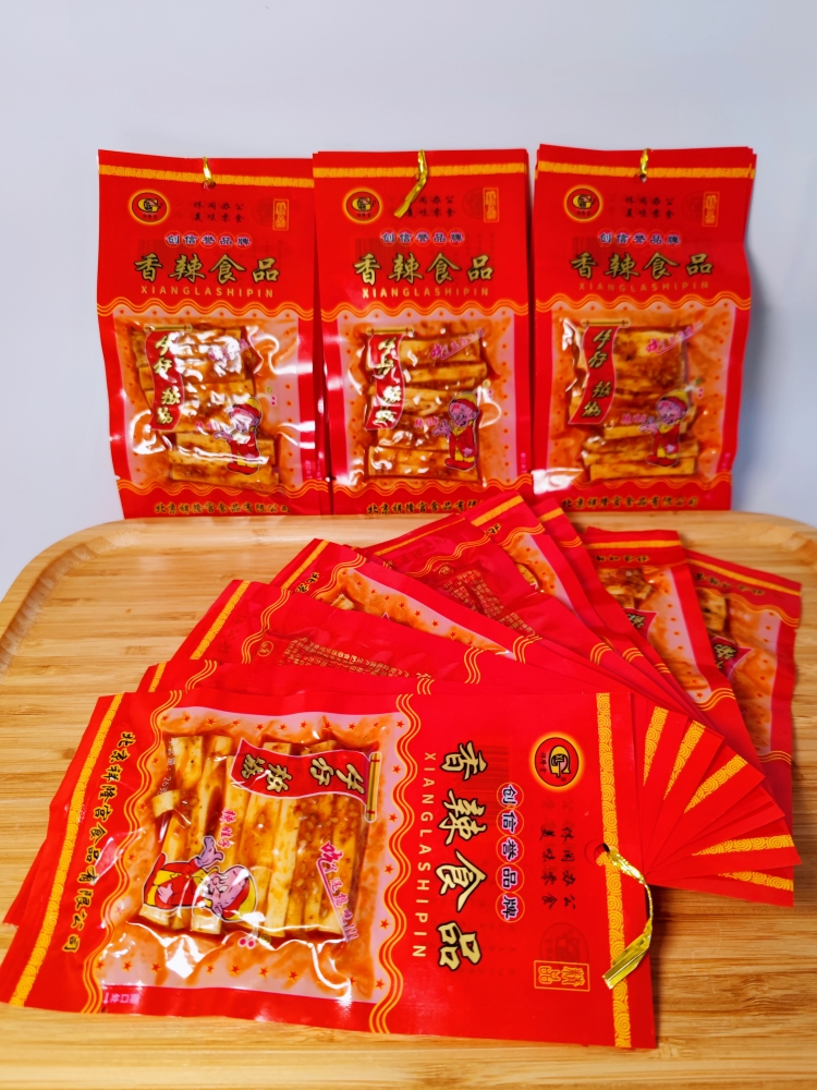 北京祥隆宫香辣牛板筋26g酱卤肉制品解馋零食传统工艺美味零食老