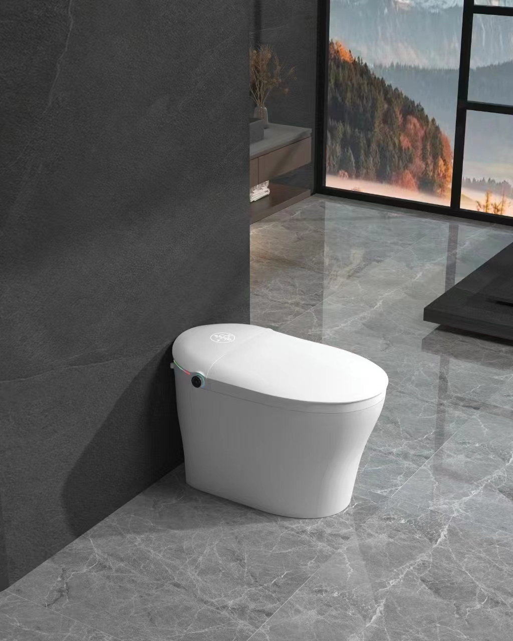 品牌进口卫浴梦姿智能马桶一体机全自动坐便器大小户型卫生间陶瓷