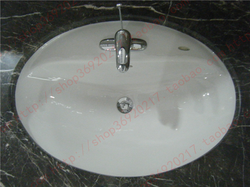 HCG和成圆形加深款陶瓷台下盆L4088嵌入式洗手脸盆洗脸盆正品特价