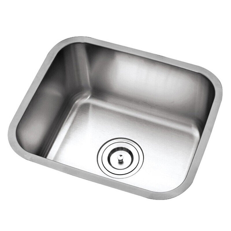 推荐爆品S4035304不锈钢水槽单水槽小户型单水槽台下水槽洗菜盆40