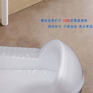 上海益高卫浴蹲便器水箱整套蹲z坑式家用化妆室蹲厕防臭陶瓷蹬便