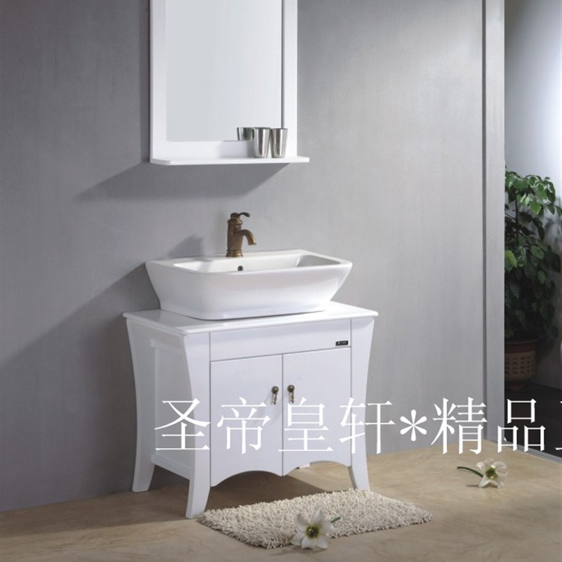 推荐欧式美式橡木浴室柜橡木实木浴柜洗脸盆洗手盆柜组合BH339