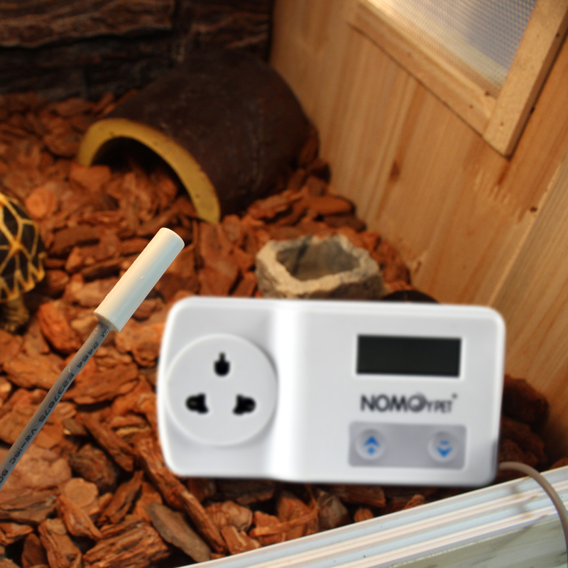 爬虫水族箱温控器电子数显温控器温度控制开关陆龟蜥蜴变色龙加热
