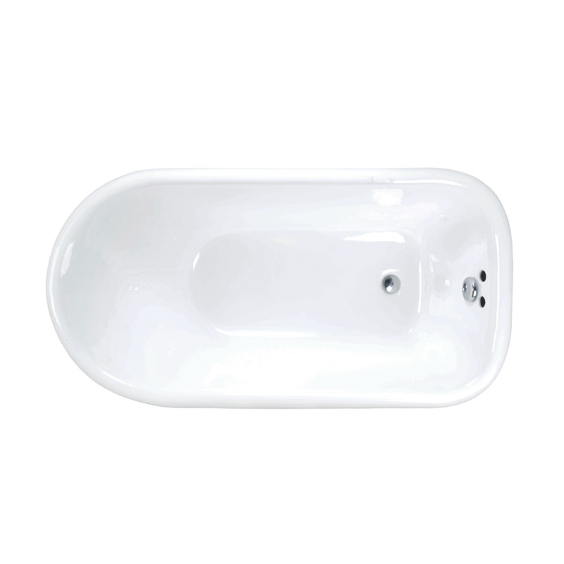 蝶陶卫浴复古独立式浴缸1.2-1.7米进口搪瓷釉面真空铸铁铸造定制