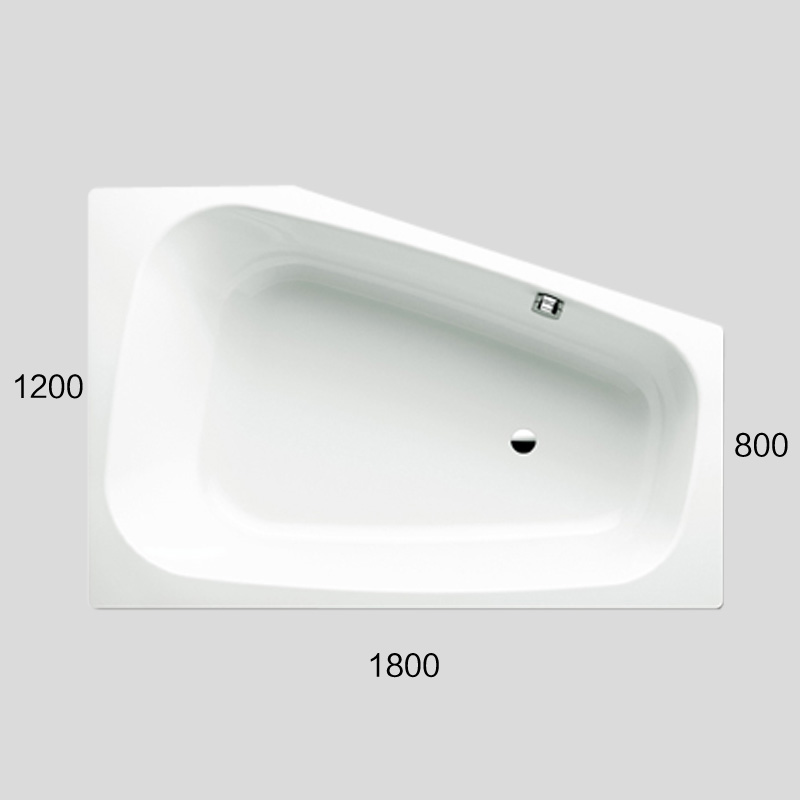 德国进口卡德维kaldewei自洁浴缸搪瓷钢板192家用嵌入式1.8米浴缸