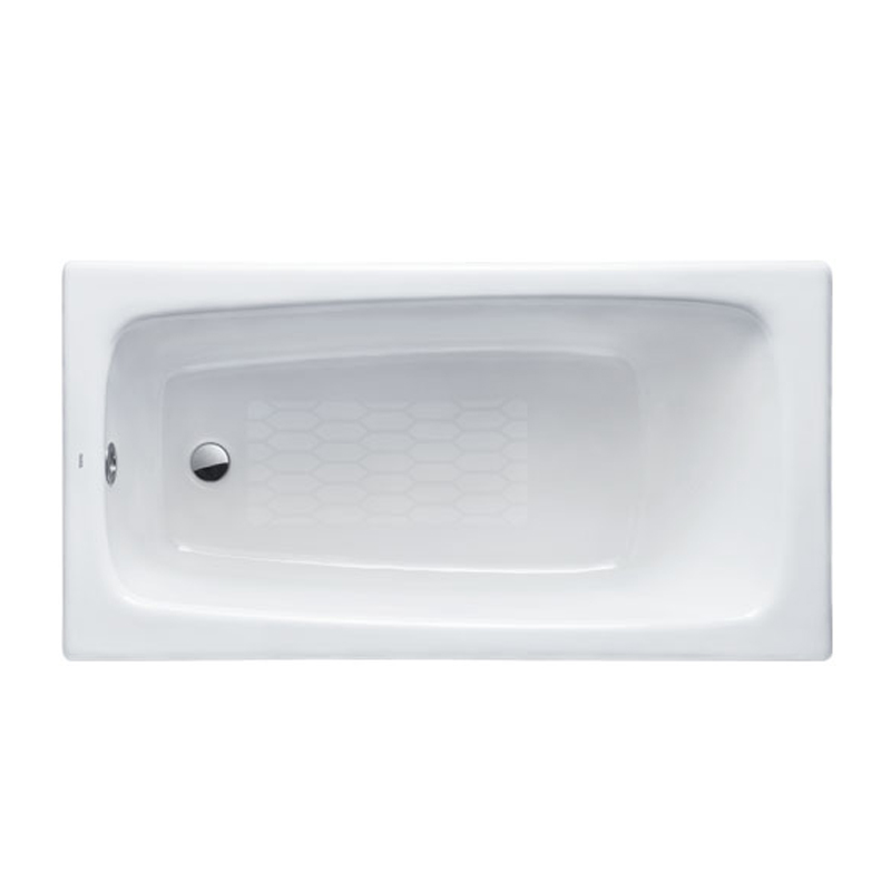 TOTO铸铁浴缸嵌入式浴缸1.4米家用成人泡澡浴缸搪瓷浴缸FBY1400P