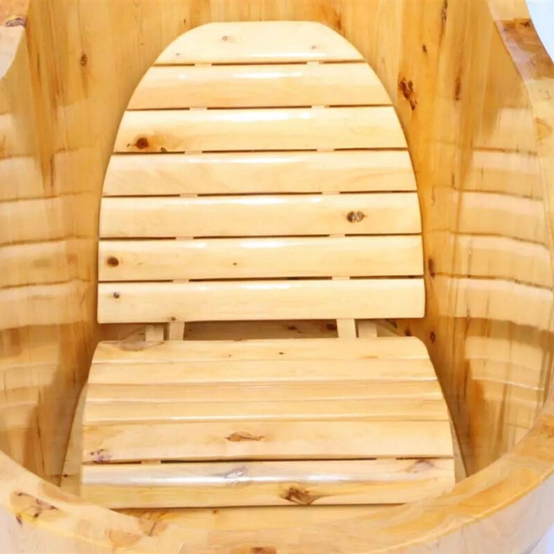 木桶内座椅 浴缸坐l垫 泡澡桶椅子 内凳 坐凳 大木桶凳子 折叠加