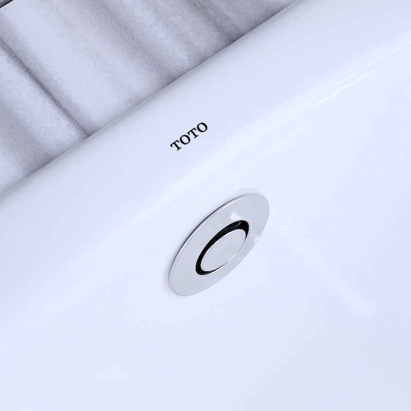 TOTO铸铁浴缸FBY1520P/1600HP家用小户型嵌入式搪瓷泡澡盆08-A