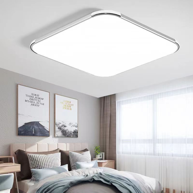 超薄LED现代简约大气客厅灯房间卧室长方形大厅套餐餐厅吸顶灯具