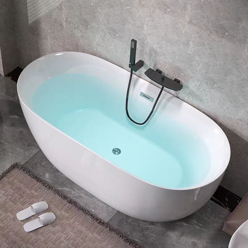 亚克力家用小户型浴缸酒店民宿浴缸独立式可移动无缝一体贵妃浴缸