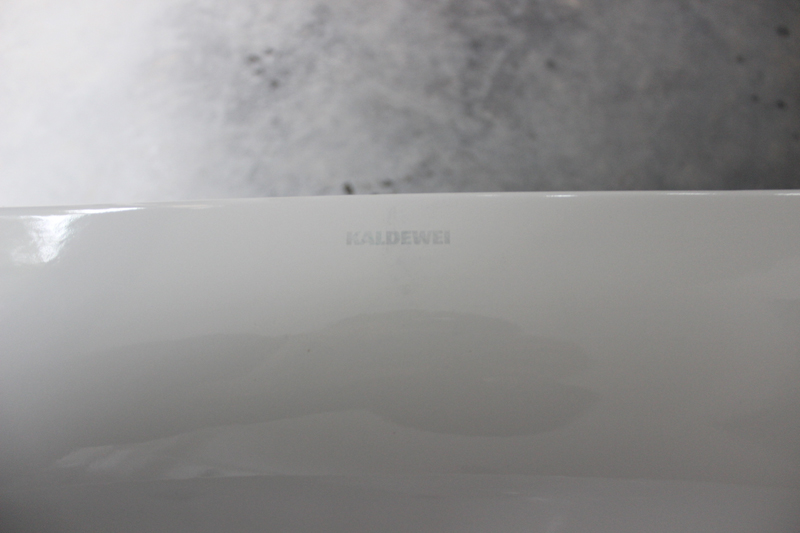 德国卡德维 362-1 嵌入式钢板搪瓷 浴缸 防滑底 白色  1600*700mm