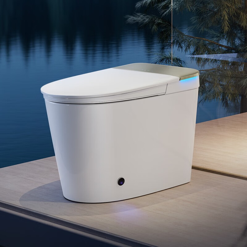 九牧卫浴智能带水箱马桶全自动感应翻盖魔力泡无水压坐便器S770P