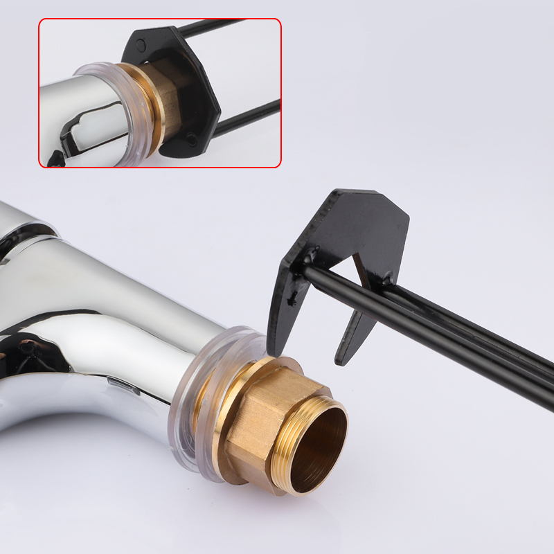 水槽卫浴龙头扳手水管拆卸套筒套安装六角扳子工具维修多功能神器