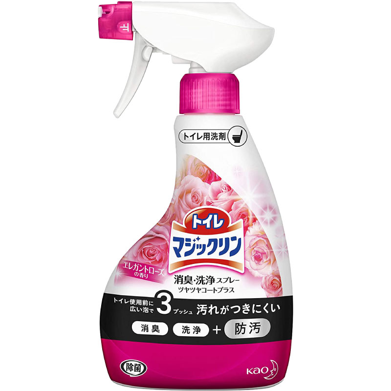 日本花王/KAO马桶清洁剂洁厕坐便器去除尿垢除菌除臭芳香泡沫喷雾