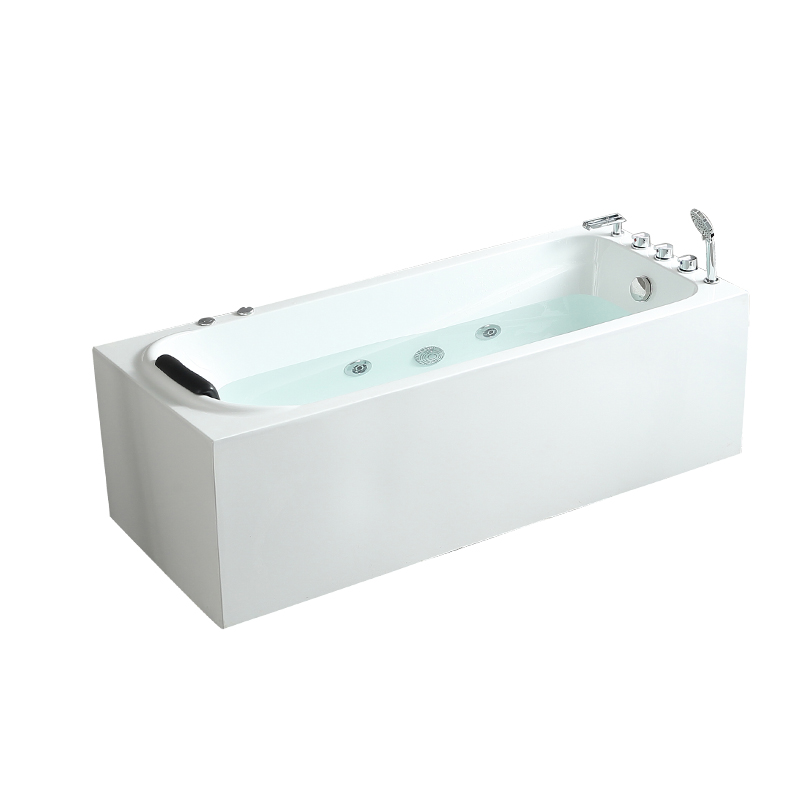 荣辰独立式按摩浴缸家用成人卫生间欧式小户型浴盆浴池亚克力缸