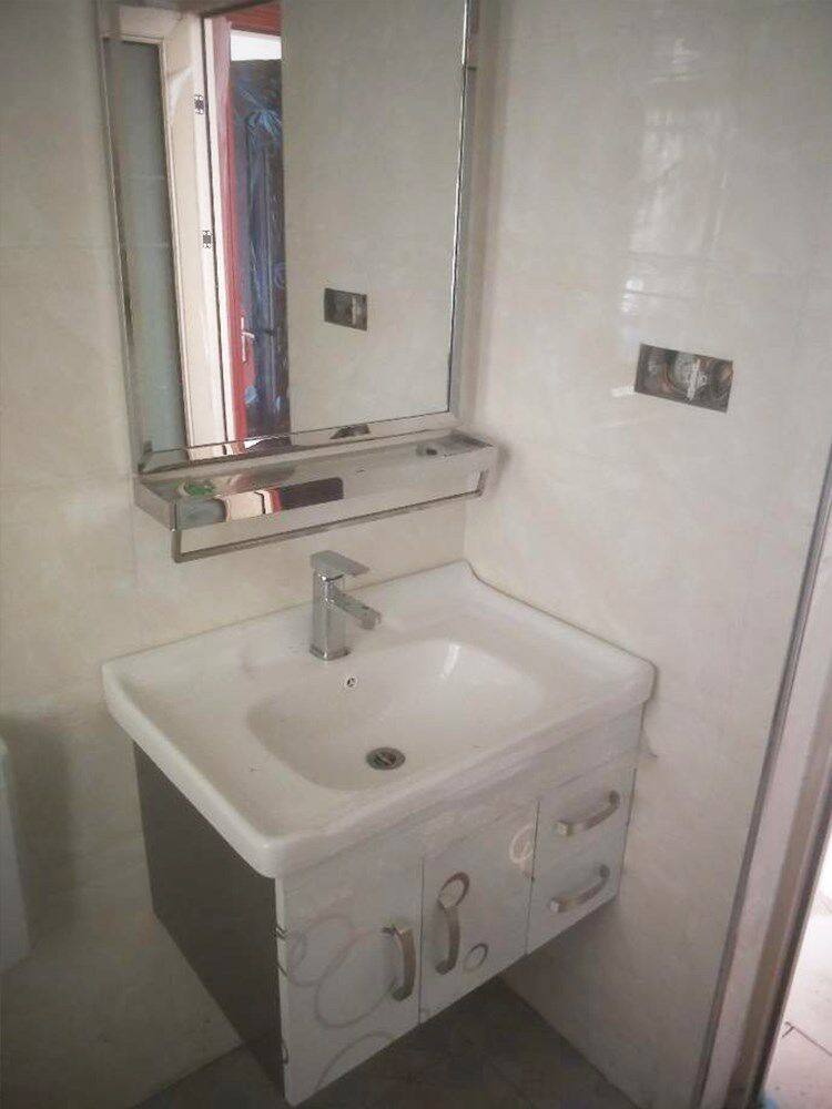 浴室柜组合洗漱台洗手池洗脸盆柜卫生间落地不锈钢卫浴柜吊柜镜柜