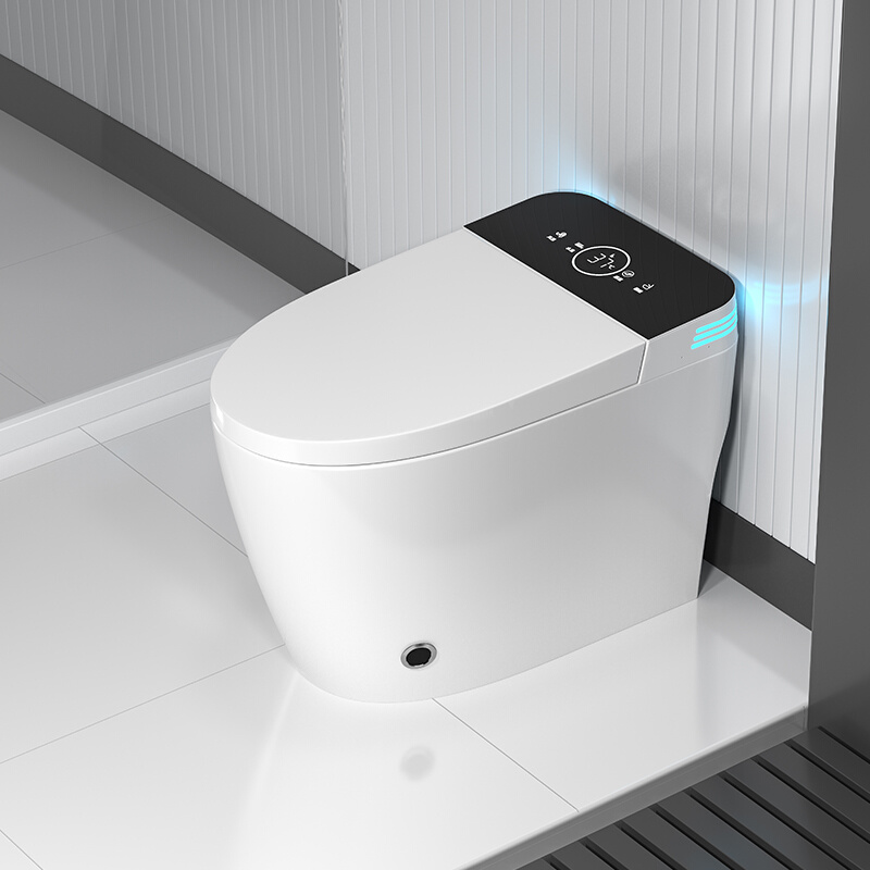 欧罗芬2023新款智能马桶全自动一体式无水压限制虹吸式语音坐便器