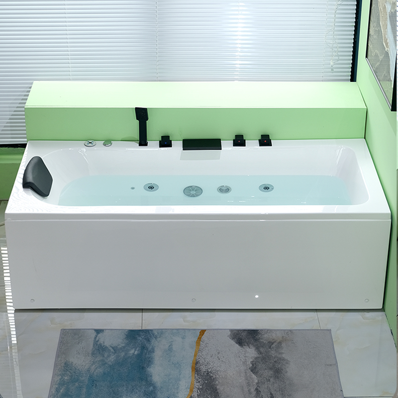 科特亚克力家用小户型冲浪按摩恒温智能浴缸现代简约方形浴池