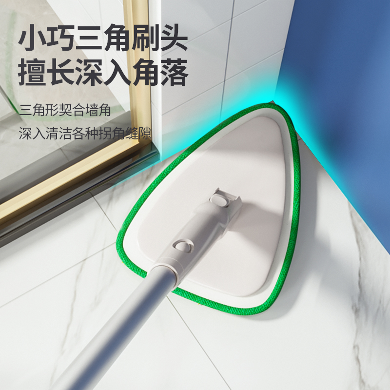 康多多日本地刷浴室浴缸刷卫生间用刷浴室刷长柄地板刷清洁无死角