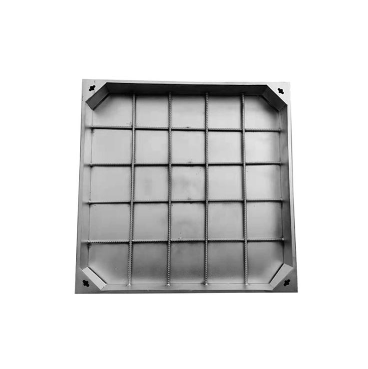 定制304不锈钢井盖方圆形隐形装饰窨井盖雨水篦子排水沟格栅盖板