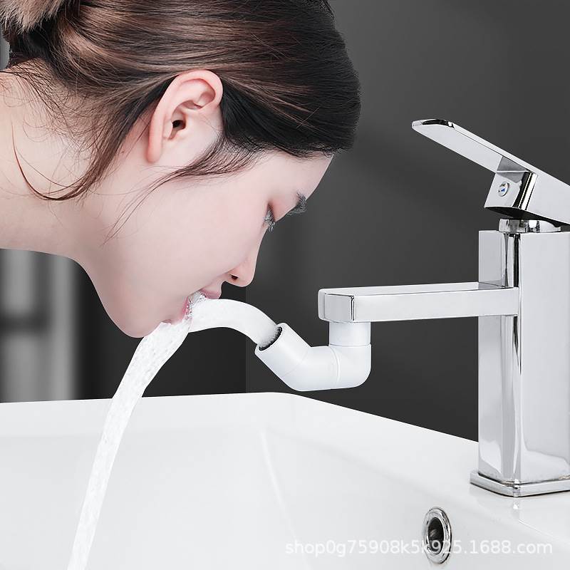 日本洗脸面盆万向水龙头嘴可旋转出水起泡器通用延伸接头防溅神器