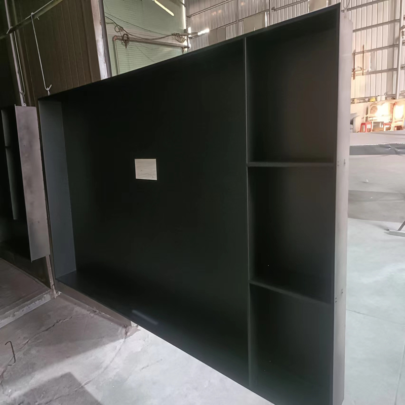 新款2023电视机壁龛嵌入式钢板柜卫浴金属柜壁盒客厅浴室不锈钢背
