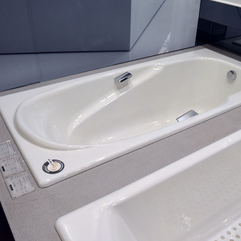 科勒浴缸 K-731T-GR/NR-0 雅黛乔铸铁嵌入式浴缸1.7米陶瓷浴盆