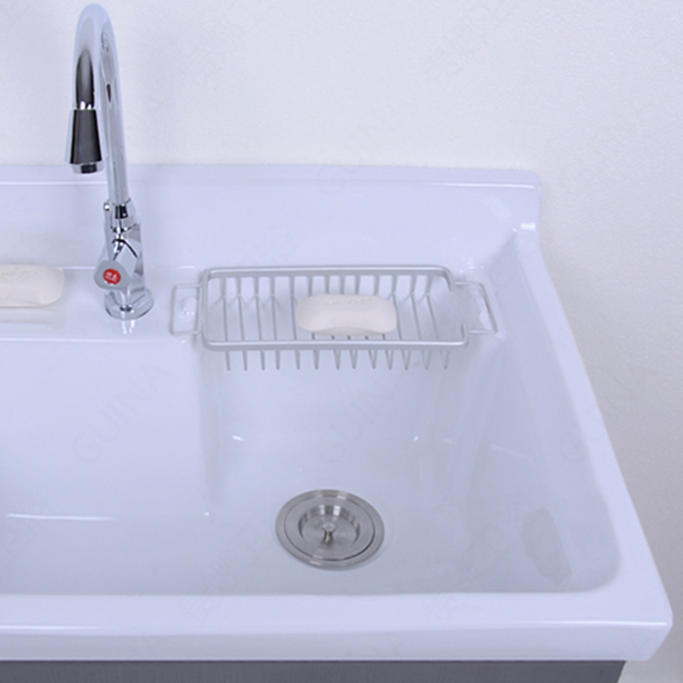 定制太空铝置物架洗衣槽配件沥水篮洗衣柜台沥水架肥皂盒网篮尺寸