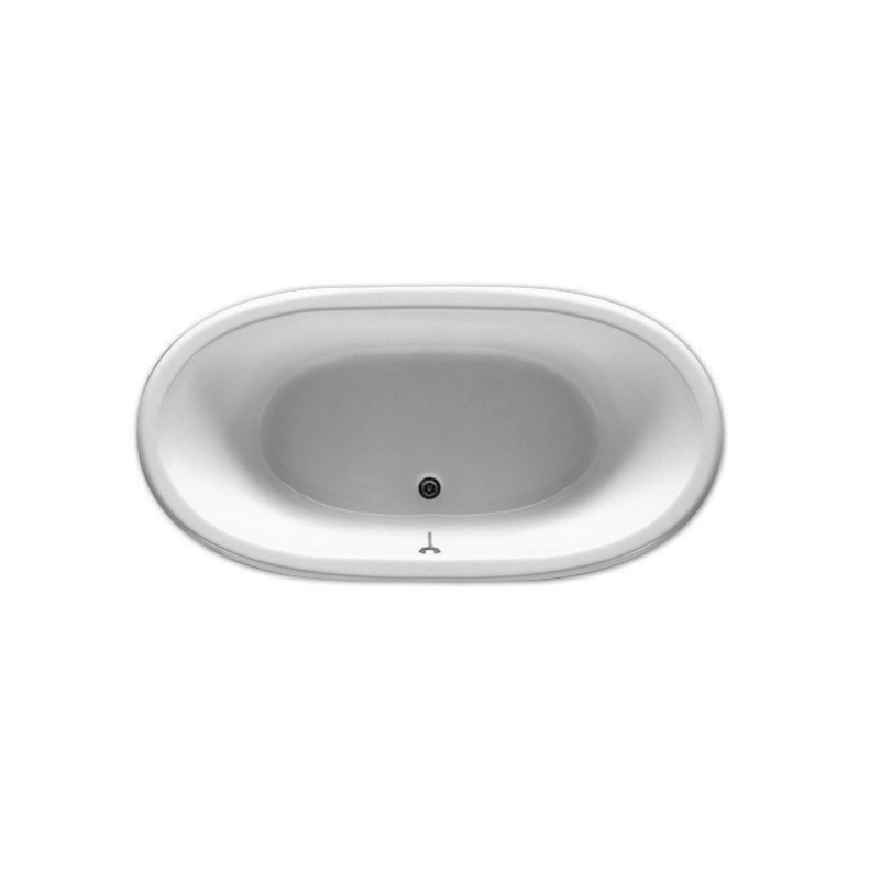 ROCA乐家 纽凯搪瓷嵌入式铸铁浴缸233650000卫生间进口钛釉大浴盆