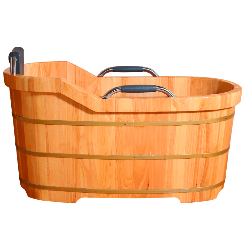 杉琦成人泡澡木桶浴缸实木洗澡盆家用木质泡澡桶大人全身沐浴桶