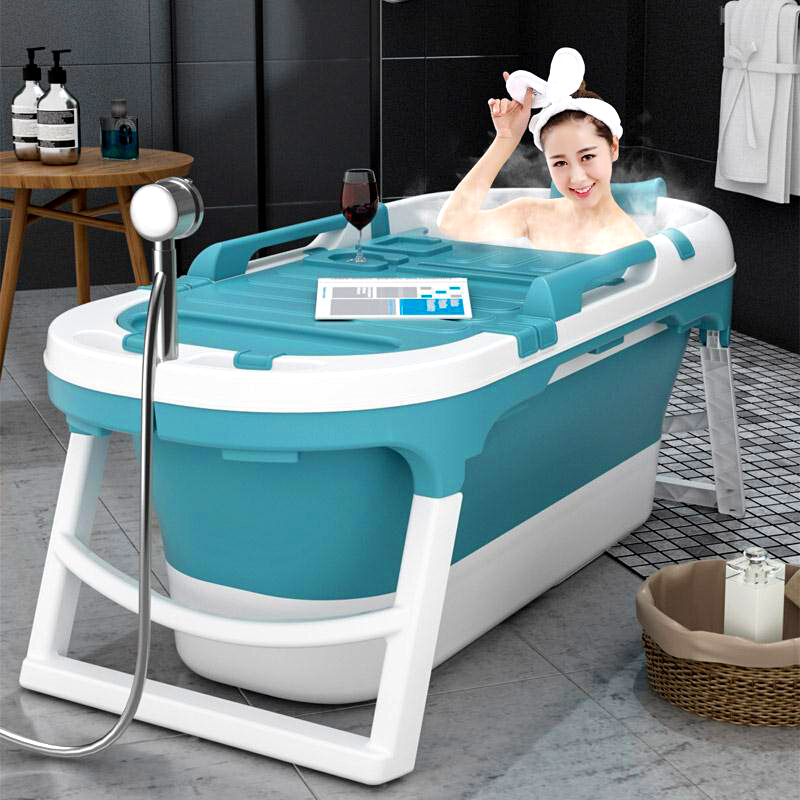 新款泡澡桶大人可折叠浴缸全身浴桶儿童洗澡盆家用成人汗蒸泡澡神