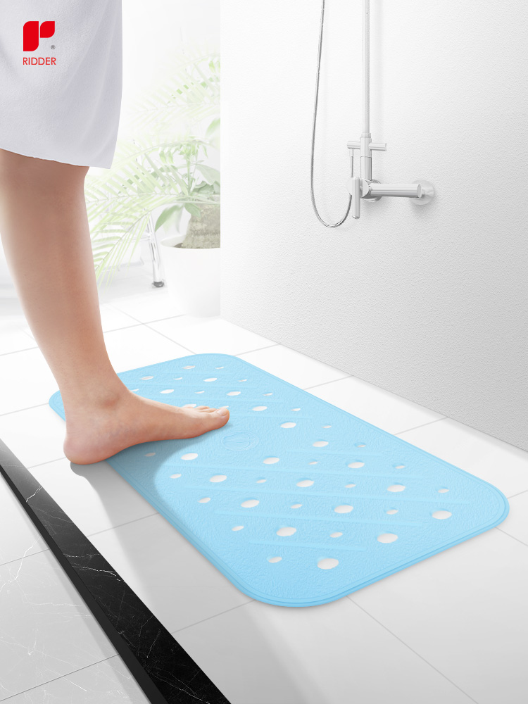 德国进口卫生间淋浴房浴室按摩防滑垫吸盘浴缸防滑贴垫子洗澡地垫