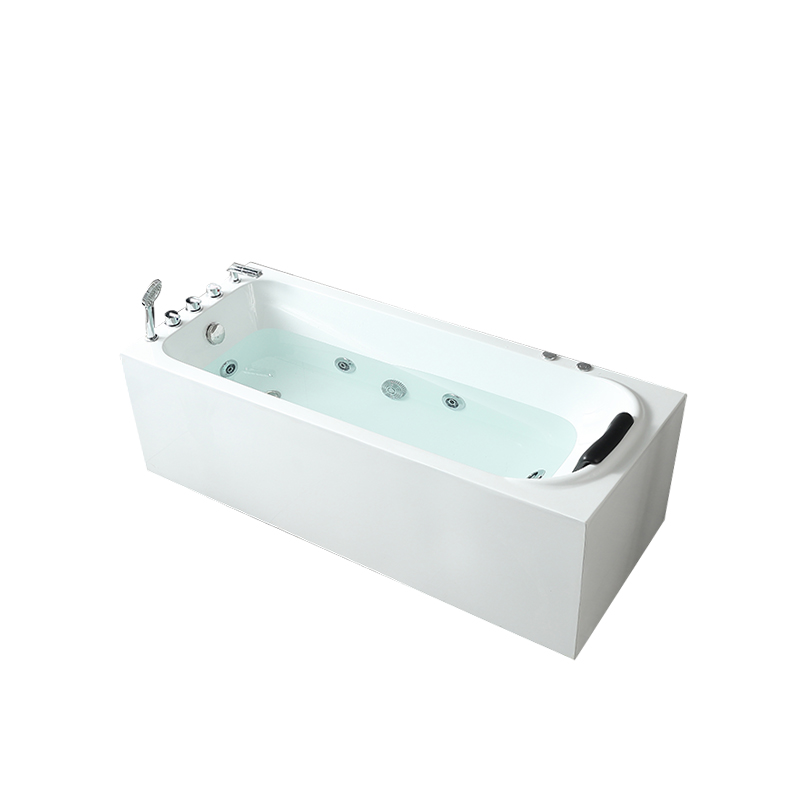 亚克力浴缸1.2-1.8米多尺寸小户型家用浴盆冲浪按摩恒温泡泡浴缸
