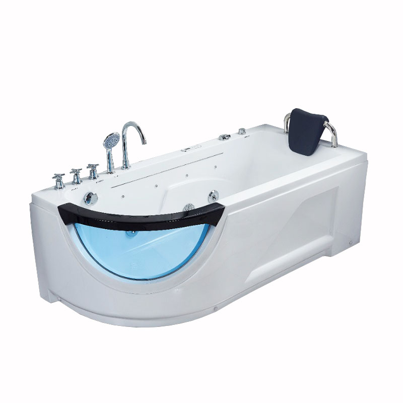 浴缸 亚克力独立式1.4米1.5米1.6米1.7米单人成人冲浪按摩浴缸