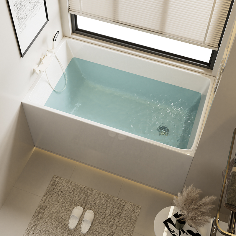 浪鲸独立式浴缸家用小户型卫生间缸亚克力