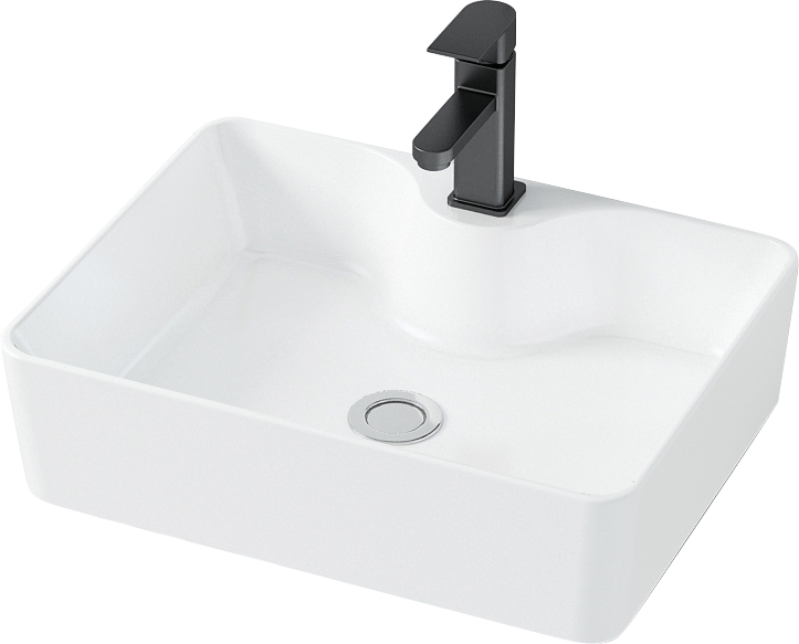 简约挂墙式洗手盆不锈钢支架陶瓷洗脸盆小户型卫生间一体简易台盆