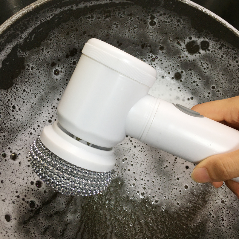 电动清洁水池洗碗神器多功能家用浴室卫生间厨房瓷砖浴缸地板刷子