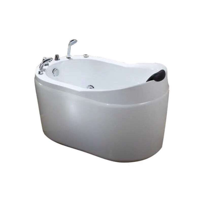 浴缸亚克力家用小户型独立式冲浪按摩家用普通浴缸1.2-1.5米