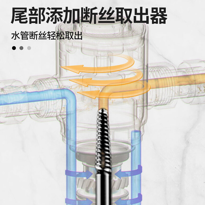 波斯水槽扳手卫浴专用神器八合一多功能水龙头水管拧松器安装工具