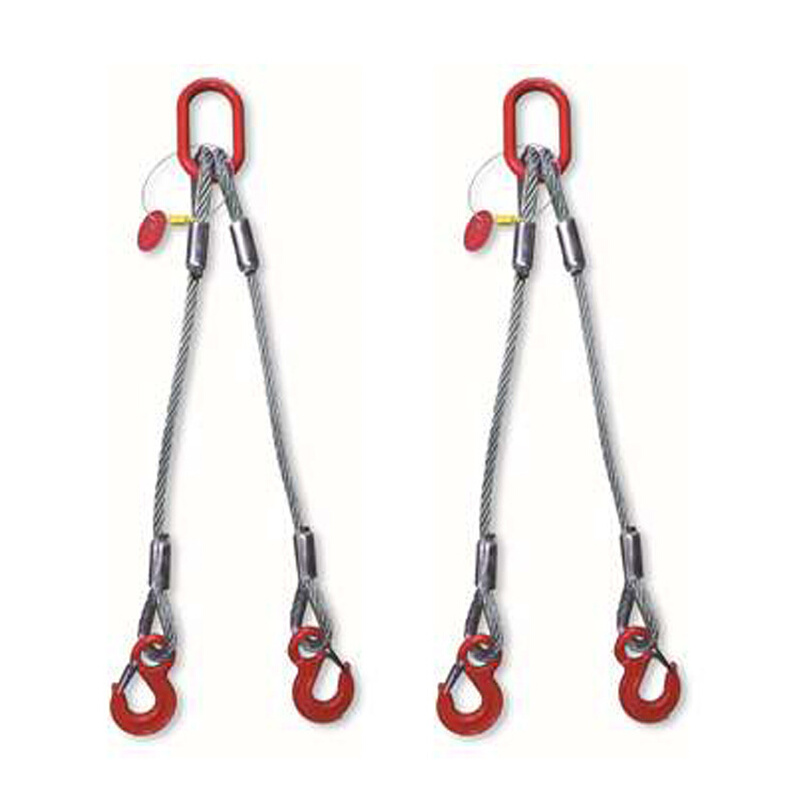 钢丝绳成套索具 起重吊索具 压制钢丝绳吊具 可定制