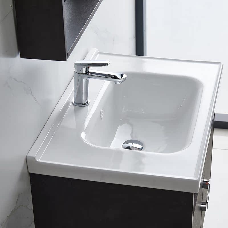 新款ANBI浴室柜洗手洗脸柜组合卫生间洗漱台现代简约轻奢镜柜
