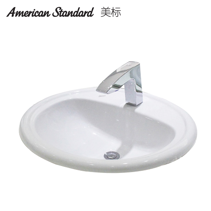 美标卫浴CCAS0456欧瑞琳台上盆陶瓷修边台盆卫生间洗漱台洗手盆