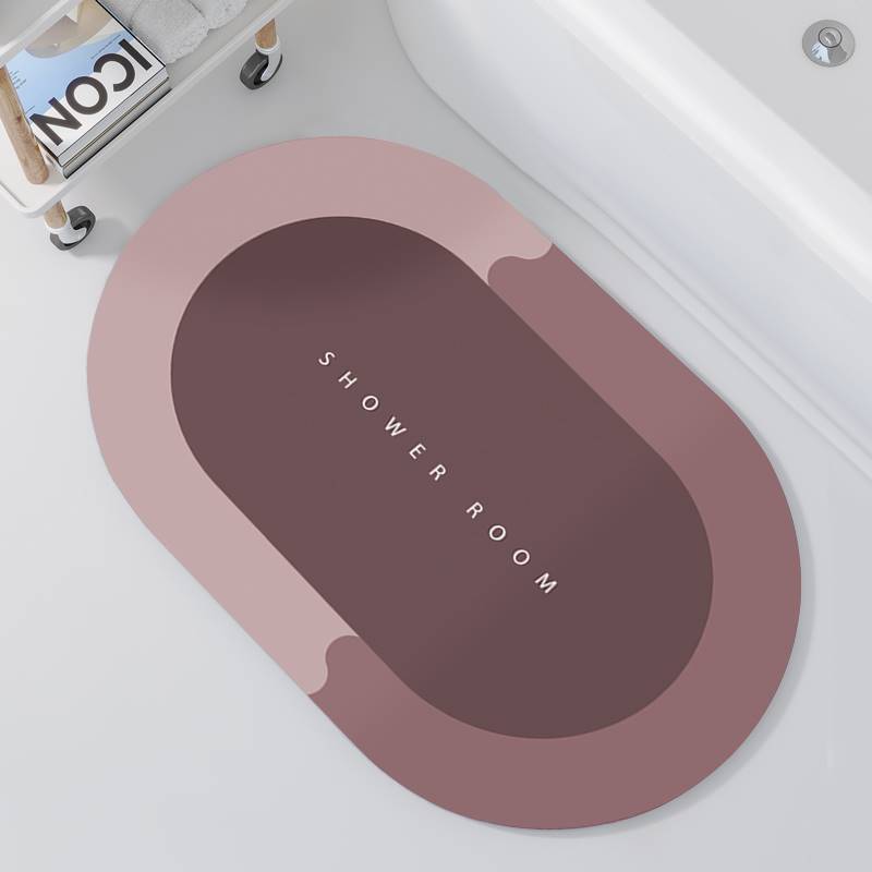 品牌0902g软垫地垫吸水脚垫浴室防滑速干厕所门口地毯卫浴门垫可