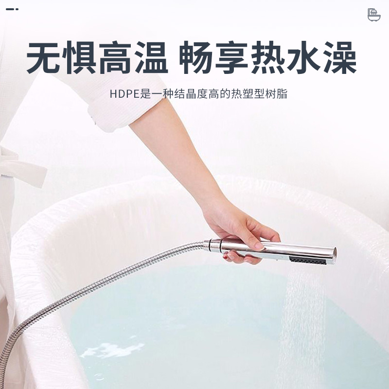 一次性浴缸套加厚超大旅行酒店泡澡袋子家用洗澡沐浴桶塑料膜