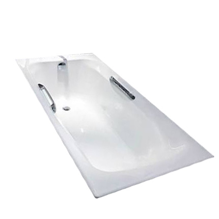 科勒黛森铸铁浴缸搪瓷小户型浴池嵌入式1.5/1.7m浴室盆家用18204T