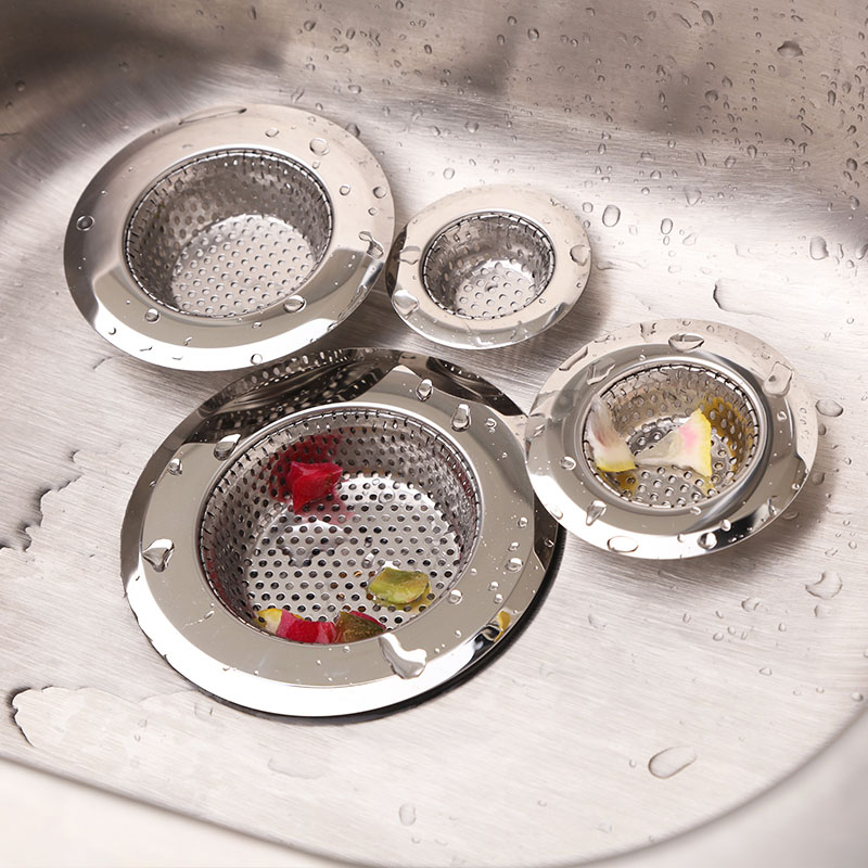 厨房水槽洗菜盆不锈钢水池排水口过滤网器卫生间下水道地漏盖